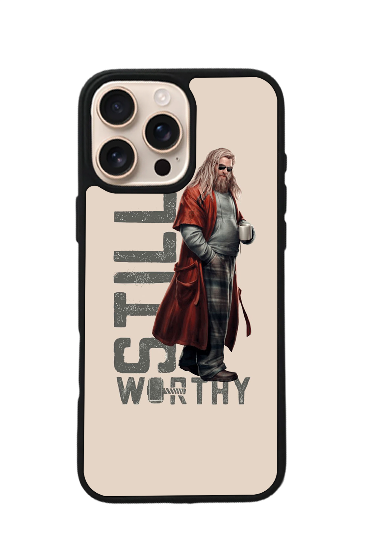 iPhone 16 Pro Max Uyumlu Thor Tasarımlı Glossy Premium Kılıf