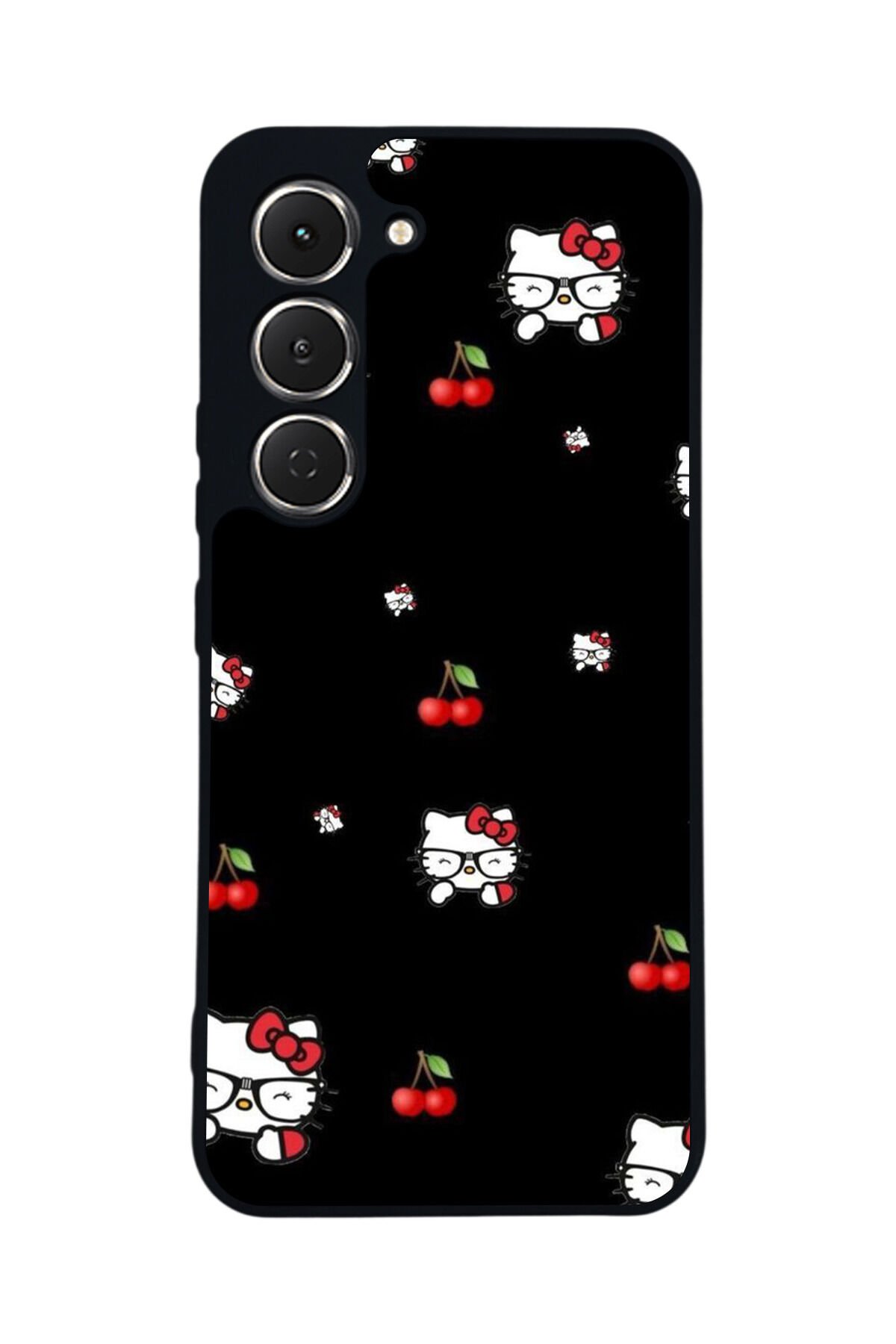 Tecno Spark 40 Pro Uyumlu HelloKitty Tasarımlı Glossy Premium Kılıf