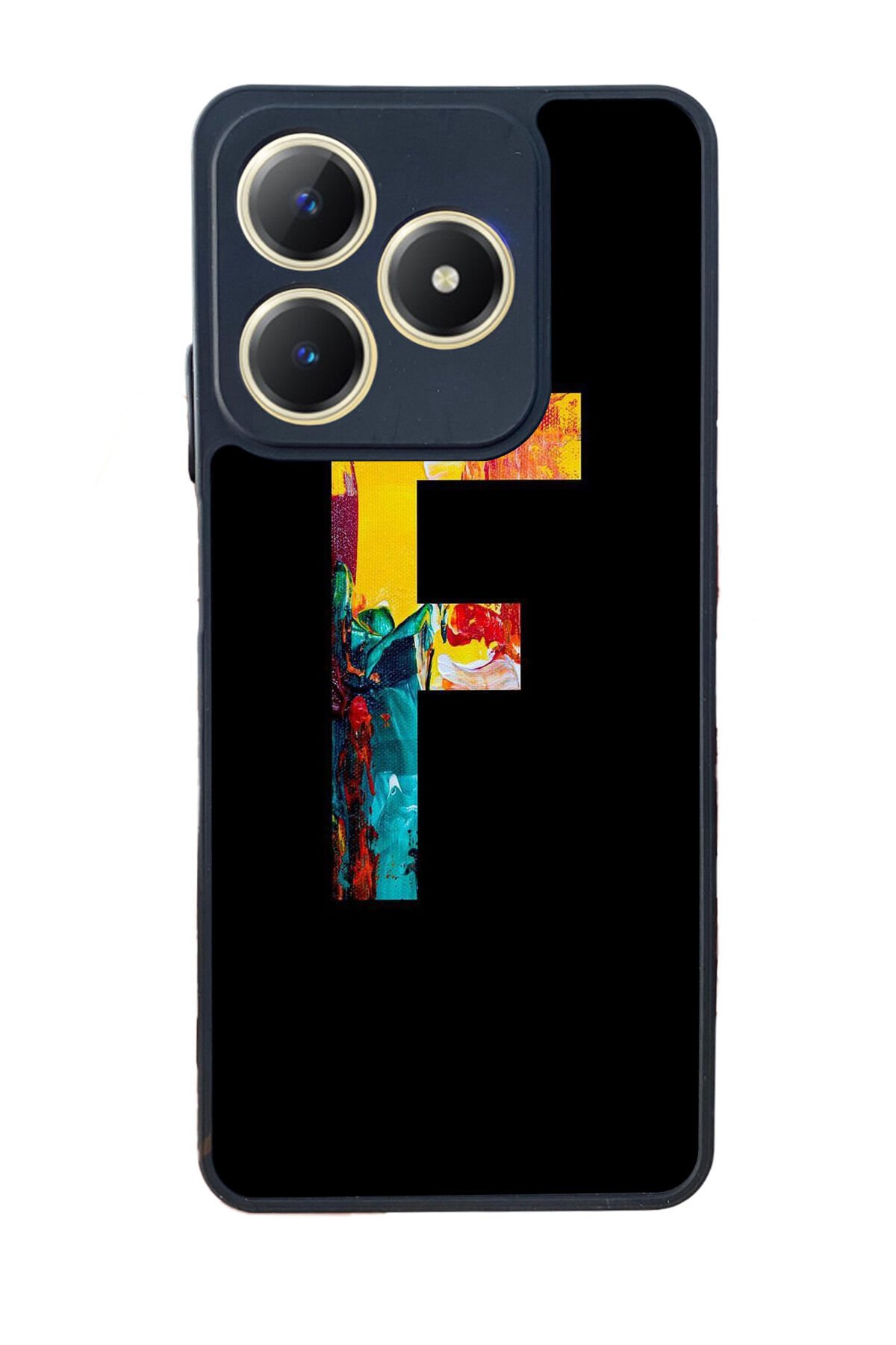 Realme C63 Mat Uyumlu Siyah Kılıf – Yumuşak Silikon, Koruyucu, Şok Emici Kapak