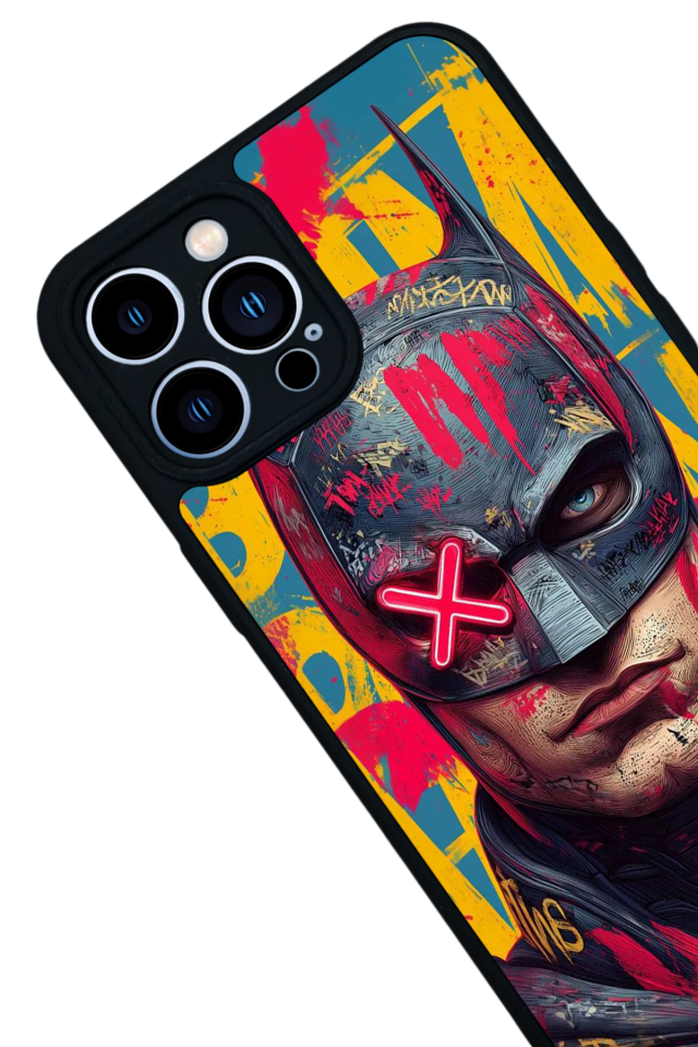 iPhone 12 Pro Max Uyumlu Batman Tasarımlı Glossy Premium Kılıf