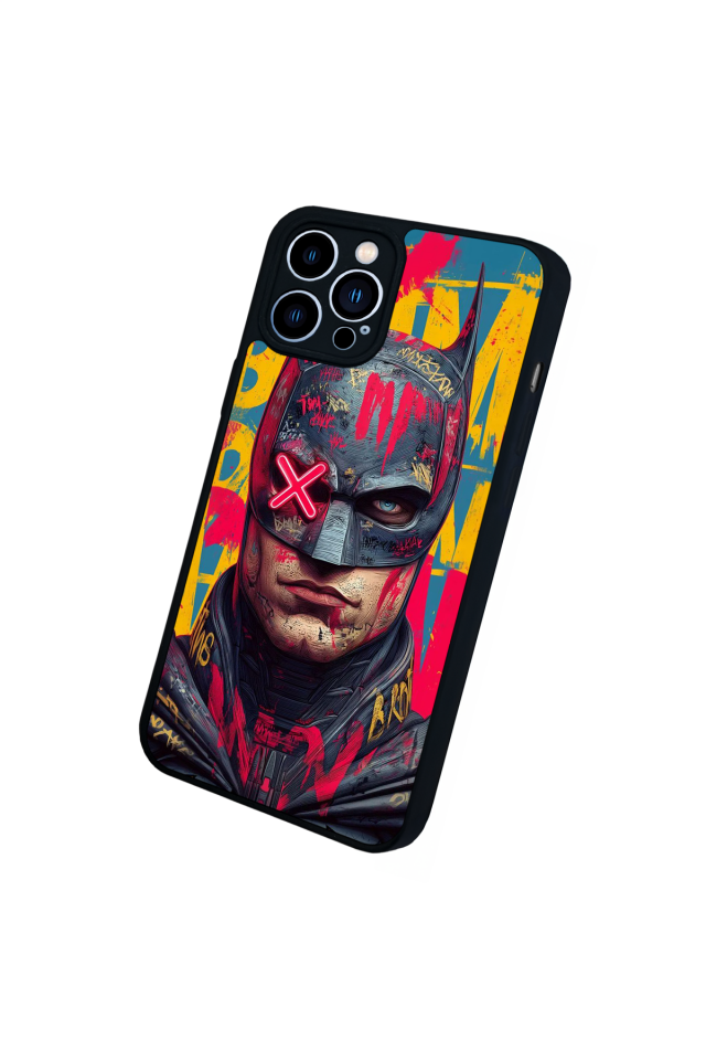 iPhone 12 Pro Max Uyumlu Batman Tasarımlı Glossy Premium Kılıf