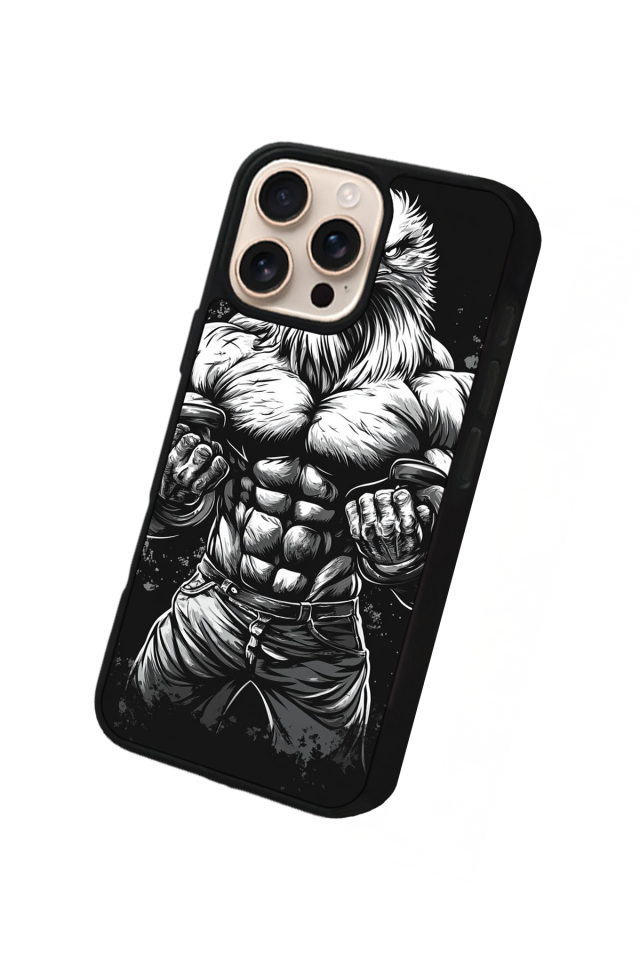 iPhone 16 Pro Uyumlu Besiktas Tasarımlı Glossy Premium Kılıf