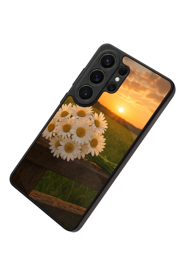 Samsung Galaxy S26 Ultra Uyumlu Cicek Tasarımlı Glossy Premium Kılıf