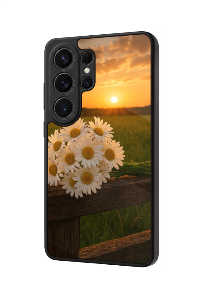 Samsung Galaxy S26 Ultra Uyumlu Cicek Tasarımlı Glossy Premium Kılıf