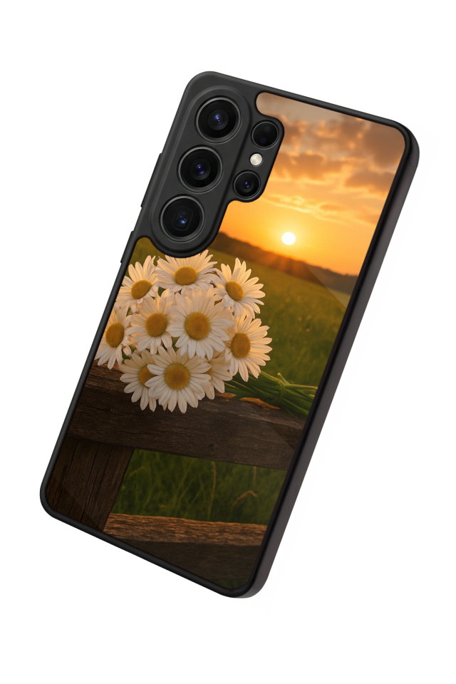 Samsung Galaxy S26 Ultra Uyumlu Cicek Tasarımlı Glossy Premium Kılıf