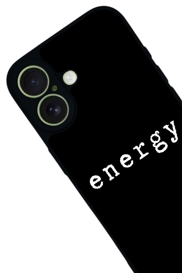 iPhone 17 Uyumlu Energy Tasarımlı Glossy Premium Kılıf