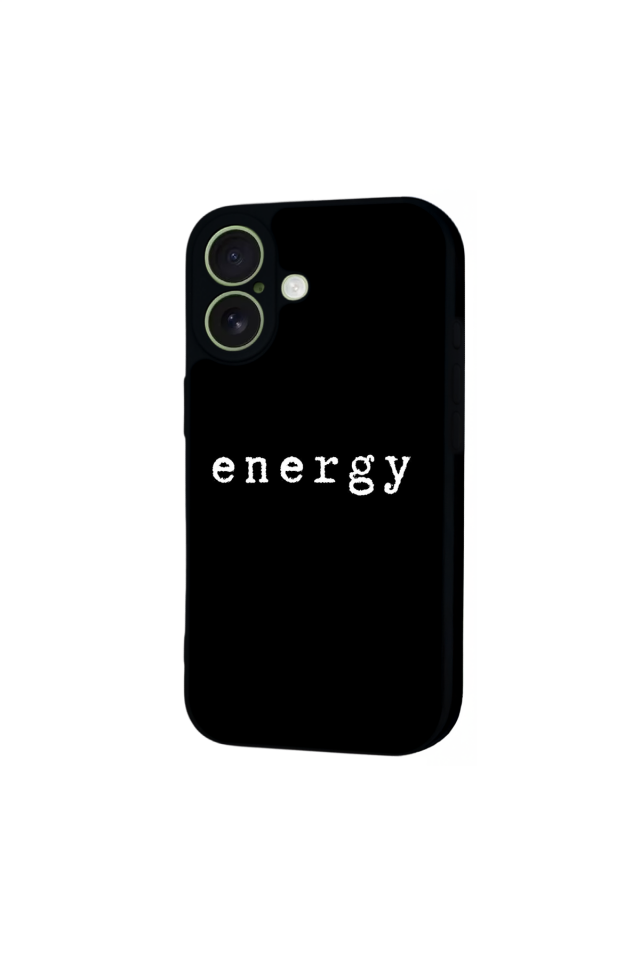 iPhone 17 Uyumlu Energy Tasarımlı Glossy Premium Kılıf