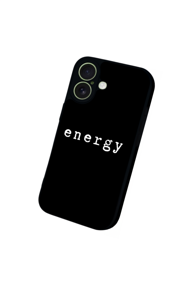 iPhone 17 Uyumlu Energy Tasarımlı Glossy Premium Kılıf