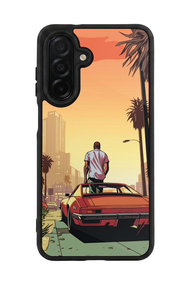 Samsung Galaxy A56 Uyumlu GTA Tasarımlı Glossy Premium Kılıf