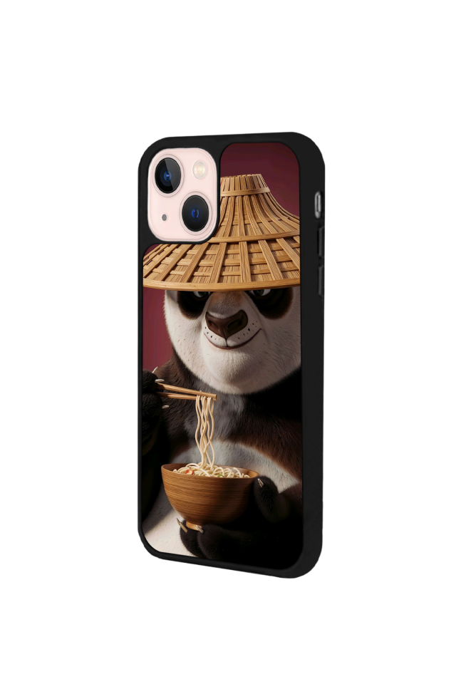 iPhone 14 Plus Uyumlu Kung Fu Panda Tasarımlı Glossy Premium Kılıf