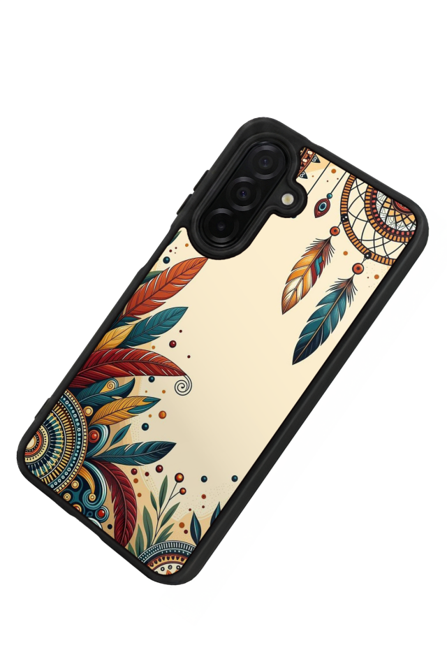 Samsung Galaxy A56 Uyumlu Mandala Tasarımlı Glossy Premium Kılıf