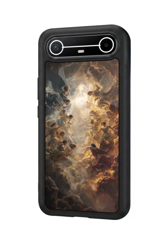 Tecno Spark Slim 5G Uyumlu Melek Tasarımlı Glossy Premium Kılıf