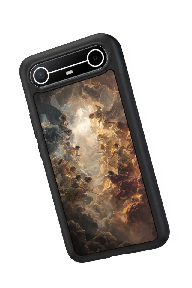 Tecno Spark Slim 5G Uyumlu Melek Tasarımlı Glossy Premium Kılıf