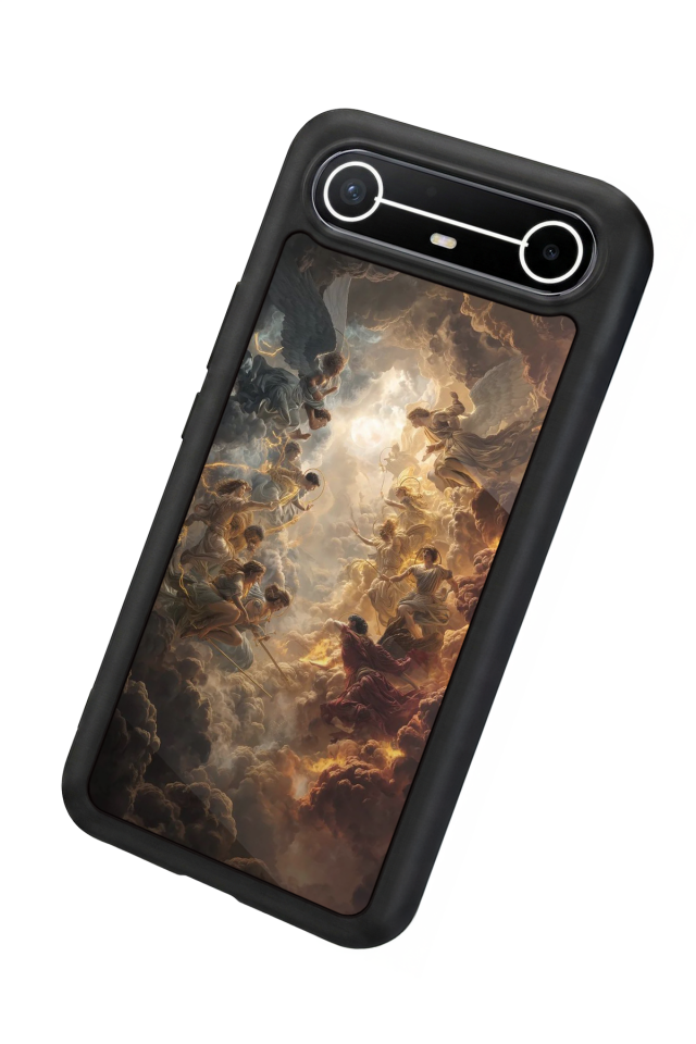 Tecno Spark Slim 5G Uyumlu Melek Tasarımlı Glossy Premium Kılıf
