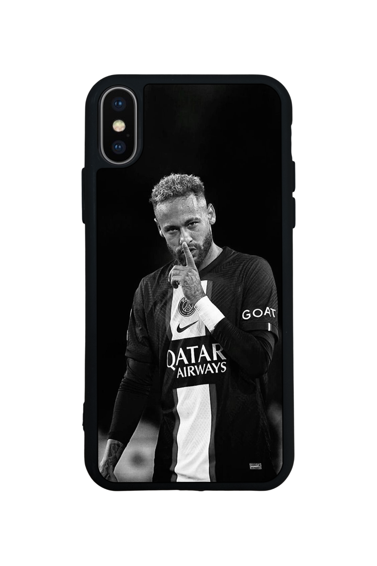 iPhone XS Max Uyumlu Neymar Tasarımlı Glossy Premium Kılıf