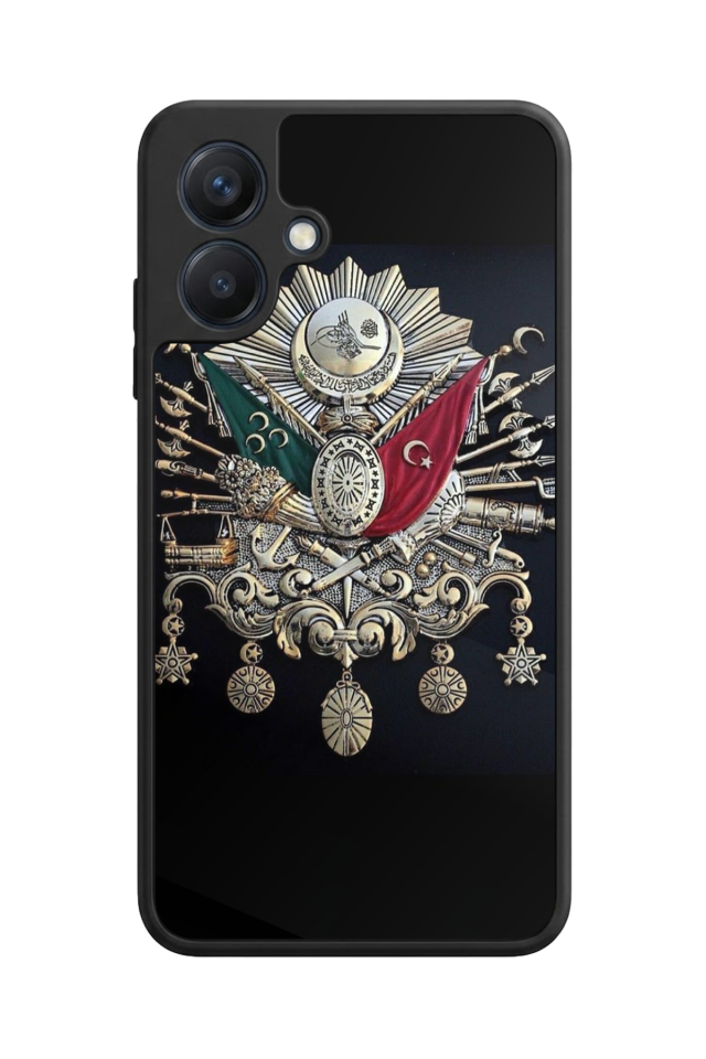 Samsung Galaxy A07 Uyumlu Osmanli Tugrasi Tasarımlı Glossy Premium Kılıf
