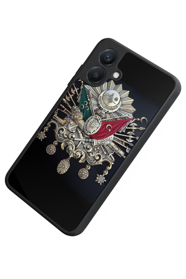 Samsung Galaxy A07 Uyumlu Osmanli Tugrasi Tasarımlı Glossy Premium Kılıf