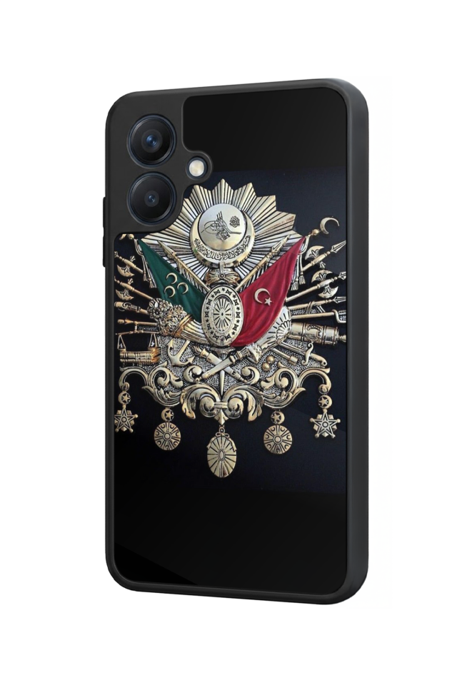 Samsung Galaxy A07 Uyumlu Osmanli Tugrasi Tasarımlı Glossy Premium Kılıf