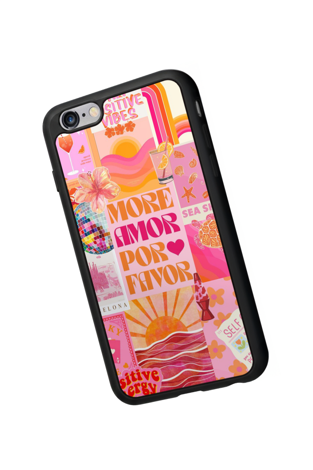 iPhone 6s Plus Uyumlu Poster Tasarımlı Glossy Premium Kılıf