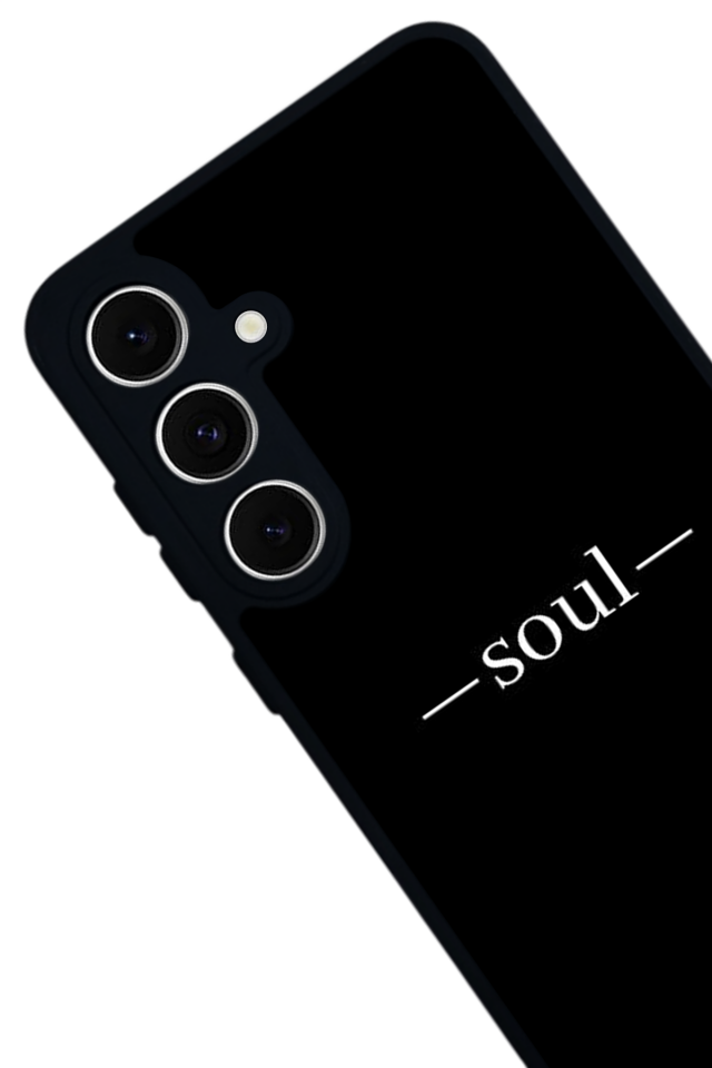 Samsung Galaxy S24 FE Uyumlu SOUL Tasarımlı Glossy Premium Kılıf