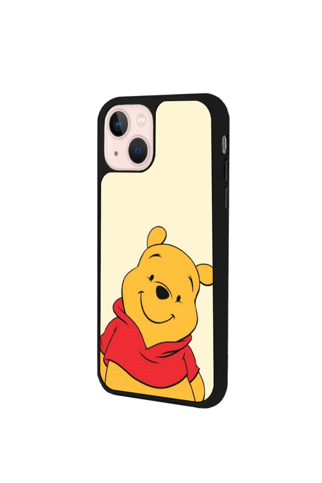 iPhone 13/14 Uyumlu Winnie Tasarımlı Glossy Premium Kılıf