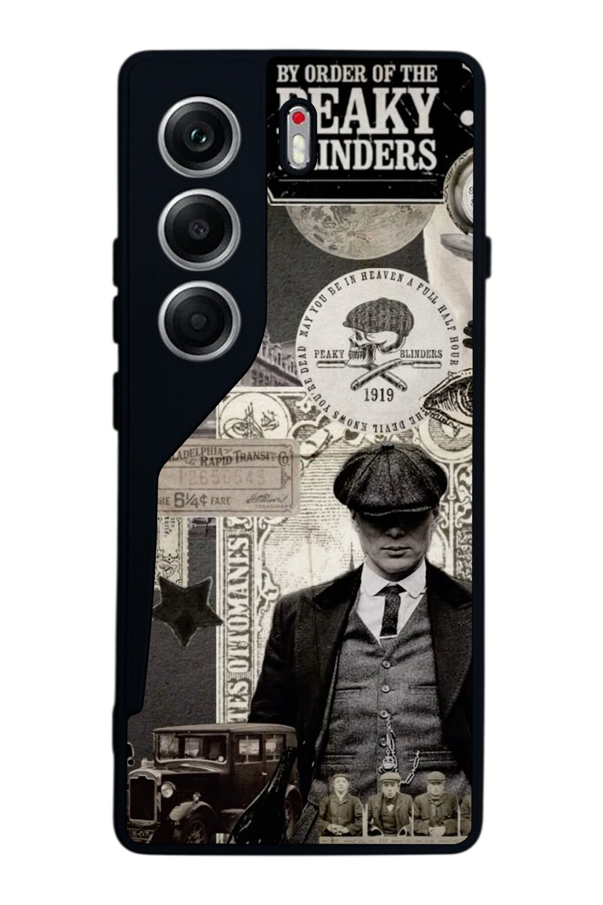 Tecno Camon 40 Uyumlu Peaky Blinders Tasarımlı Glossy Premium Kılıf