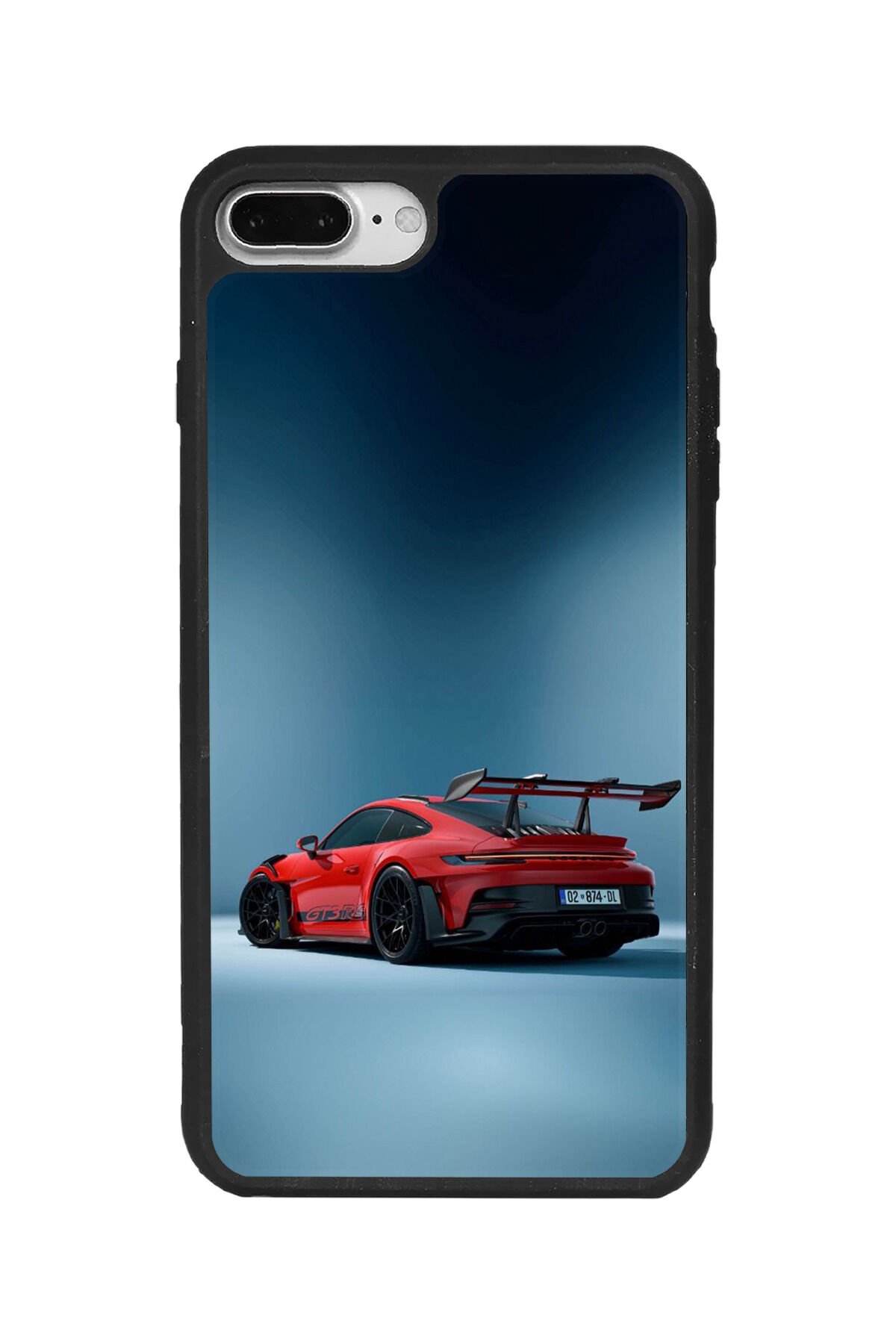 Apple iPhone 7 Plus Siyah Silikon Kılıf Çiziklere ve Darbelere Karşı Koruma