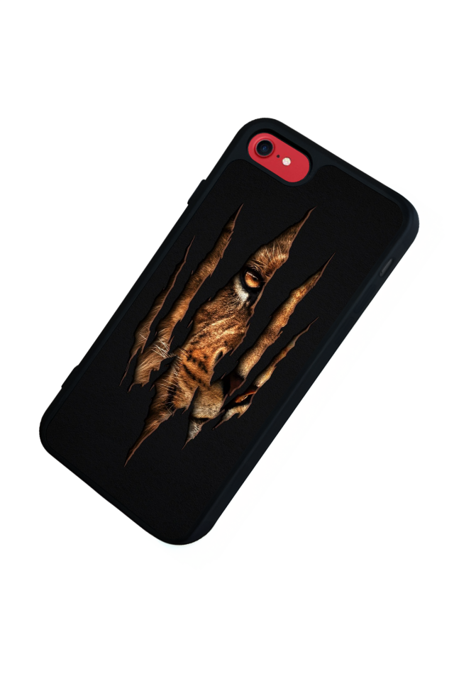 iPhone 7 Uyumlu Aslan Tasarımlı Glossy Premium Kılıf