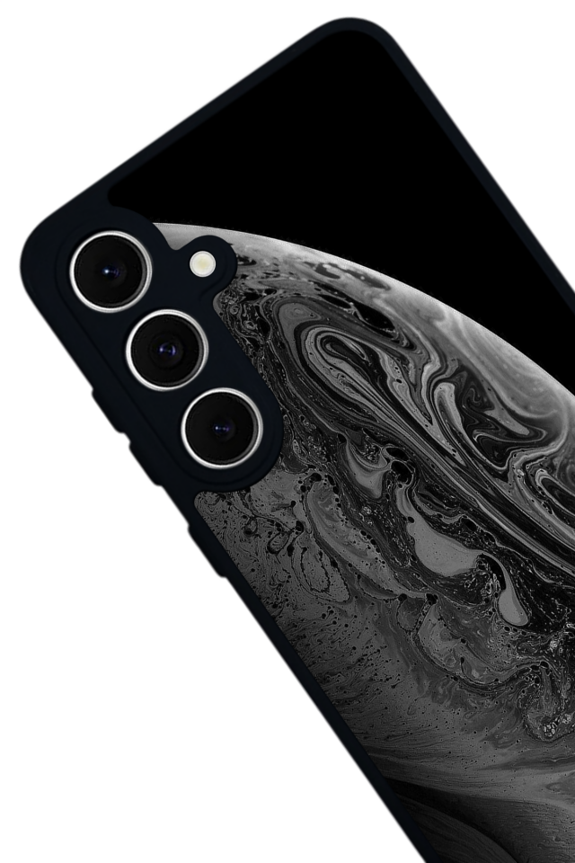 Samsung Galaxy A16 Uyumlu Ay Tasarımlı Glossy Premium Kılıf