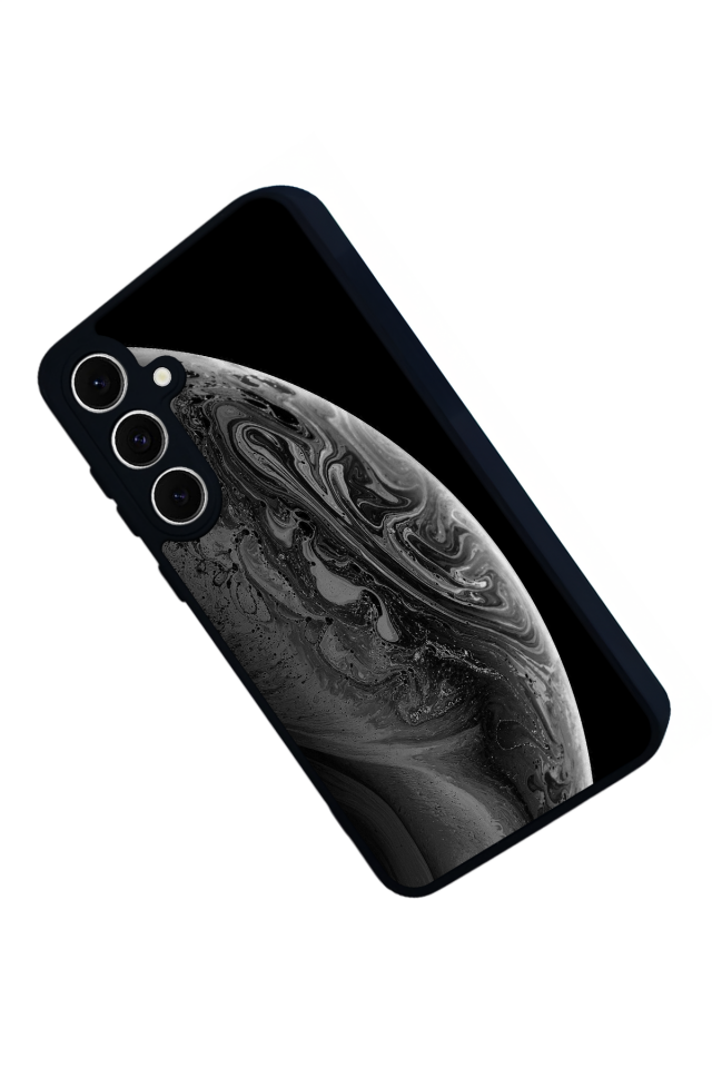 Samsung Galaxy A16 Uyumlu Ay Tasarımlı Glossy Premium Kılıf