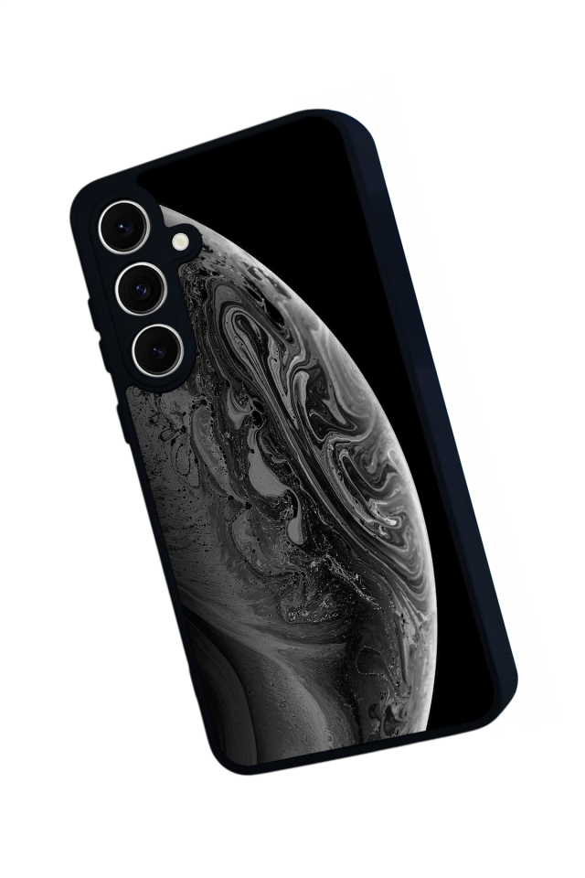 Samsung Galaxy A16 Uyumlu Ay Tasarımlı Glossy Premium Kılıf