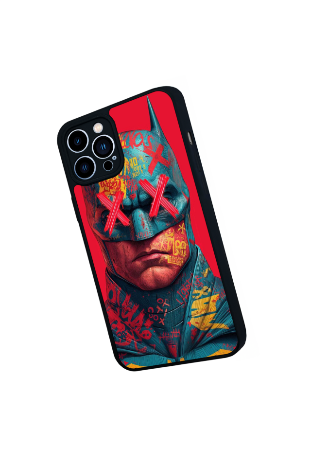 iPhone 12 Pro Max Uyumlu Batman Tasarımlı Glossy Premium Kılıf