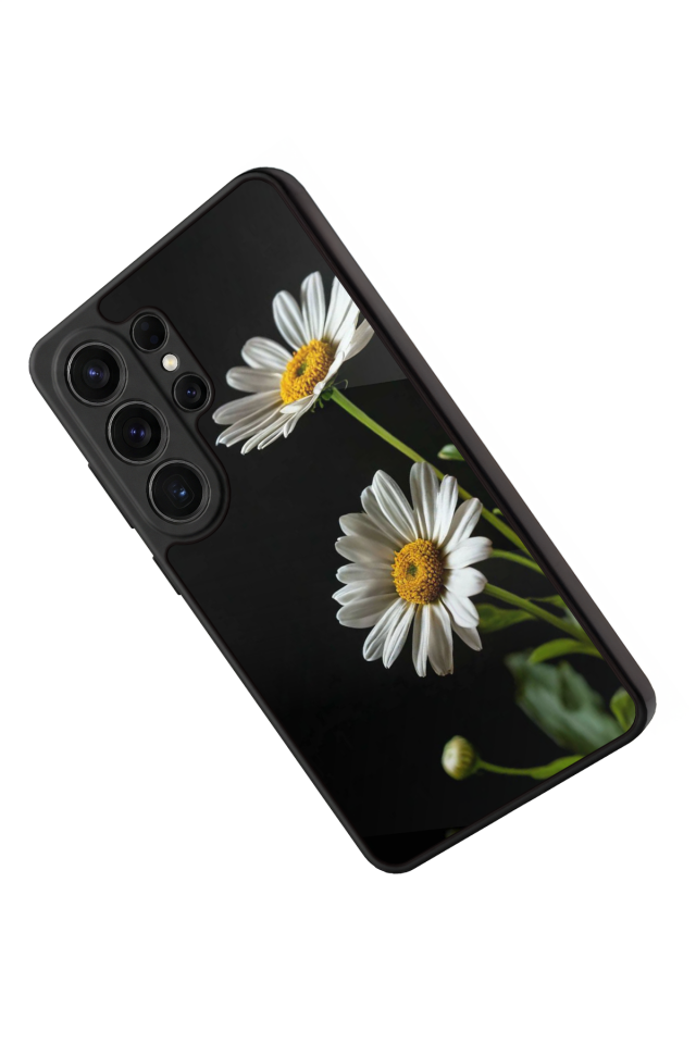 Samsung Galaxy S26 Ultra Uyumlu Cicek Tasarımlı Glossy Premium Kılıf