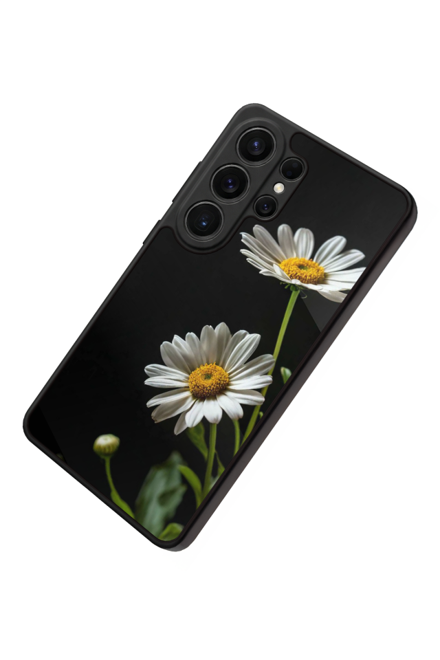 Samsung Galaxy S26 Ultra Uyumlu Cicek Tasarımlı Glossy Premium Kılıf