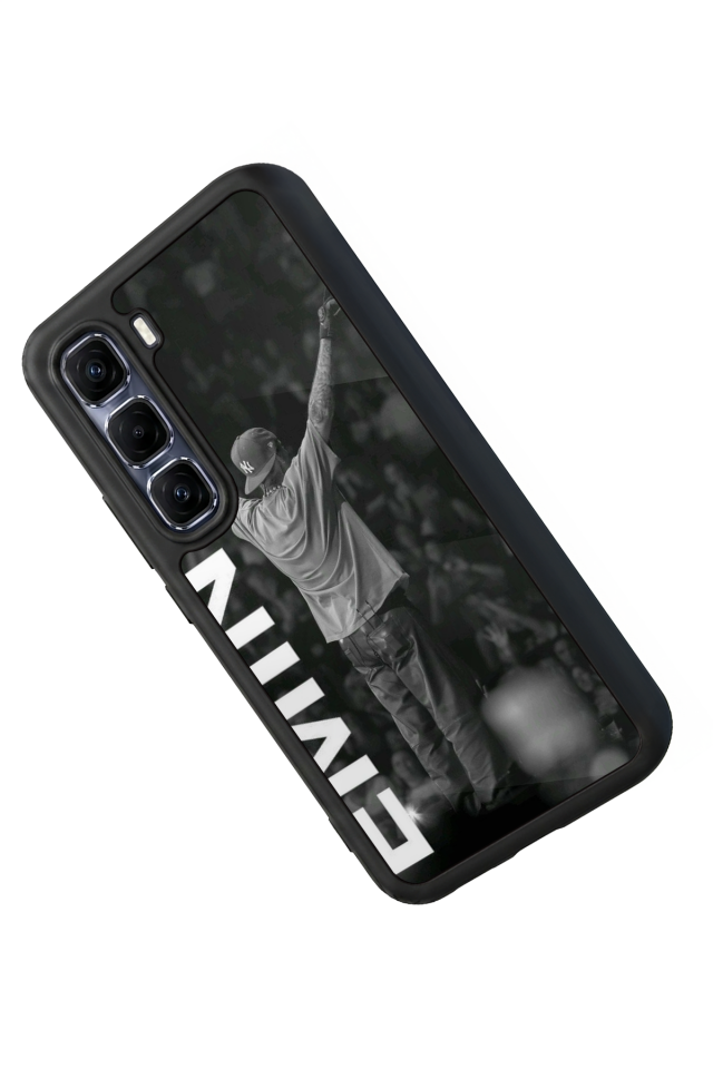 Infinix Hot 60 Pro Plus Uyumlu Eminem Tasarımlı Glossy Premium Kılıf