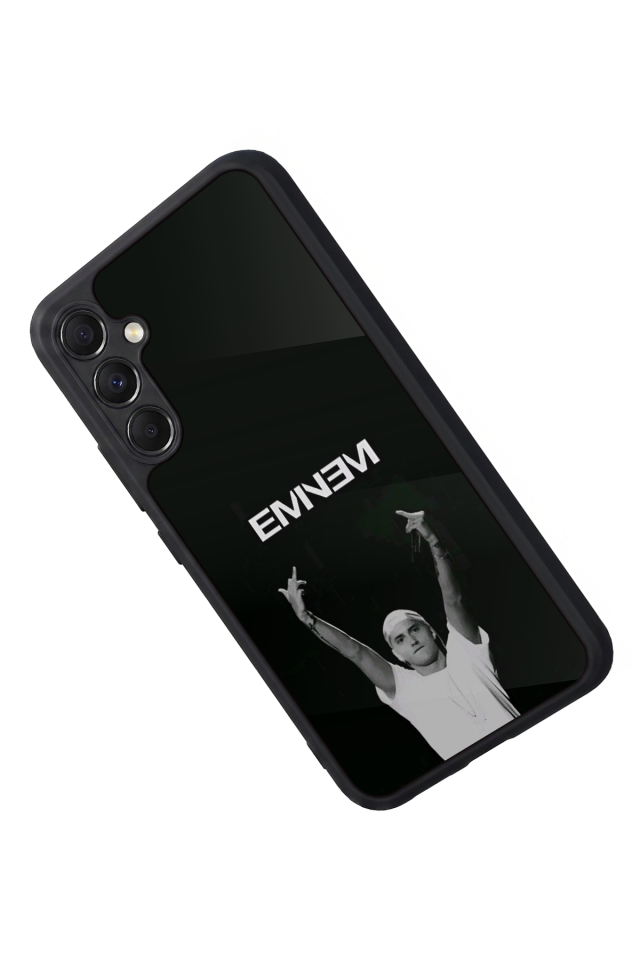 Samsung Galaxy A34 Uyumlu Eminem Tasarımlı Glossy Premium Kılıf
