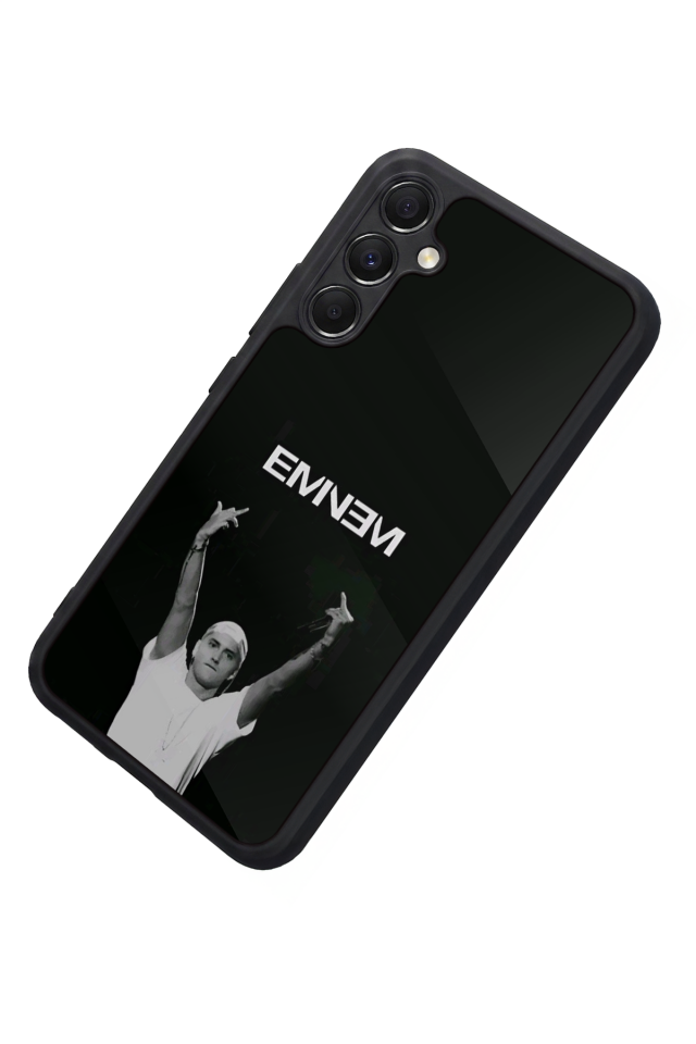 Samsung Galaxy A34 Uyumlu Eminem Tasarımlı Glossy Premium Kılıf