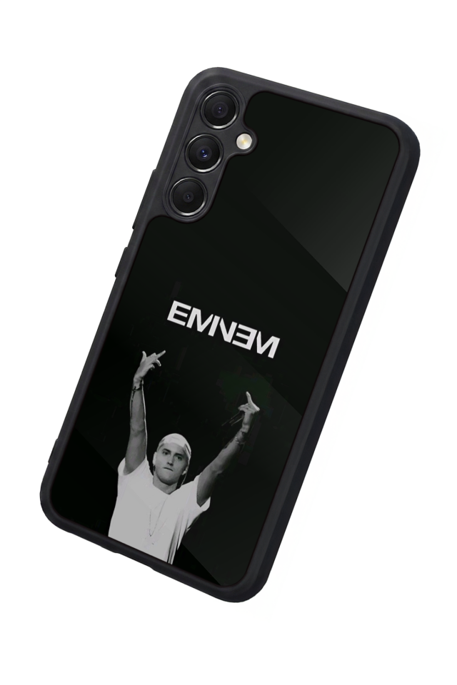 Samsung Galaxy A34 Uyumlu Eminem Tasarımlı Glossy Premium Kılıf