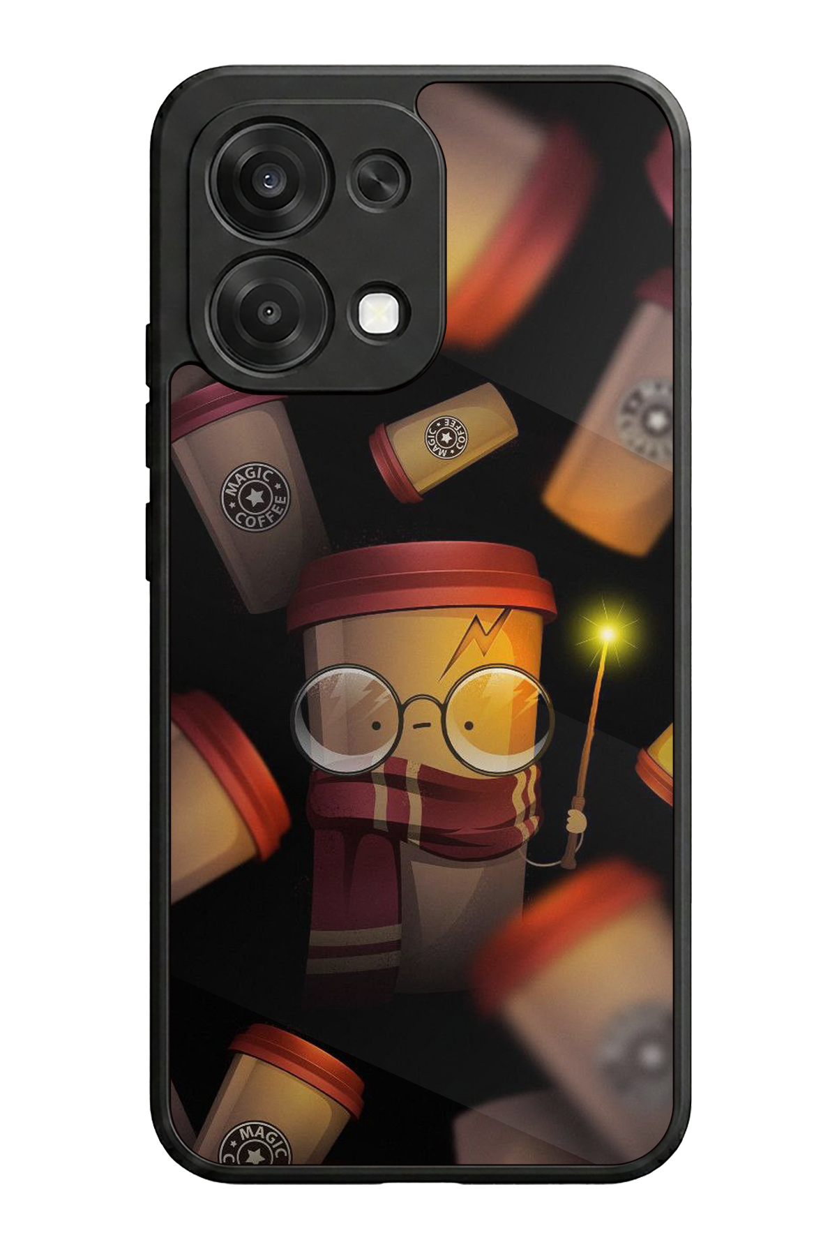 Oppo A6 Pro Uyumlu HarryPotter Tasarımlı Glossy Premium Kılıf