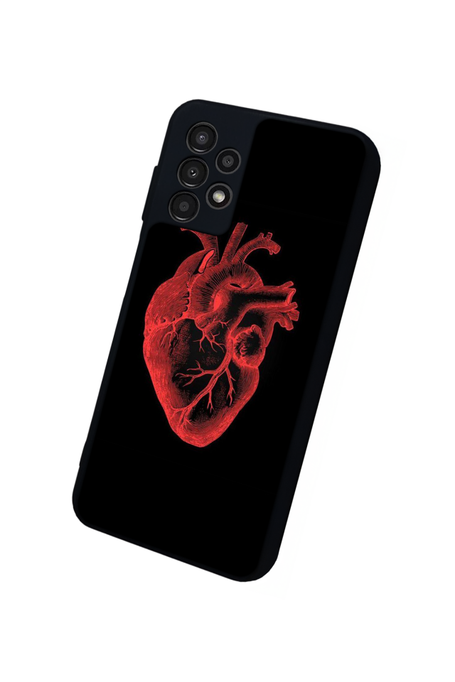 Samsung Galaxy A13 Uyumlu Kalp Love Tasarımlı Glossy Premium Kılıf