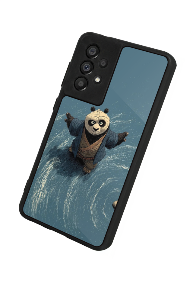 Samsung Galaxy A73 Uyumlu Kung Fu Panda Tasarımlı Glossy Premium Kılıf