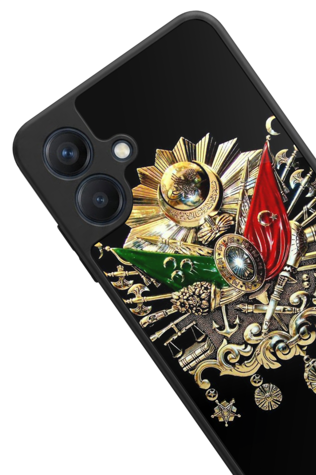 Samsung Galaxy A07 Uyumlu Osmanli Tugrasi Tasarımlı Glossy Premium Kılıf