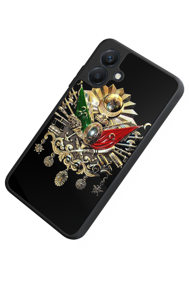 Samsung Galaxy A07 Uyumlu Osmanli Tugrasi Tasarımlı Glossy Premium Kılıf