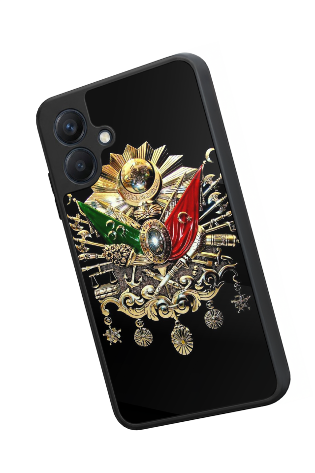 Samsung Galaxy A07 Uyumlu Osmanli Tugrasi Tasarımlı Glossy Premium Kılıf