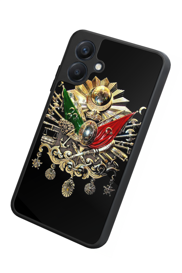 Samsung Galaxy A07 Uyumlu Osmanli Tugrasi Tasarımlı Glossy Premium Kılıf