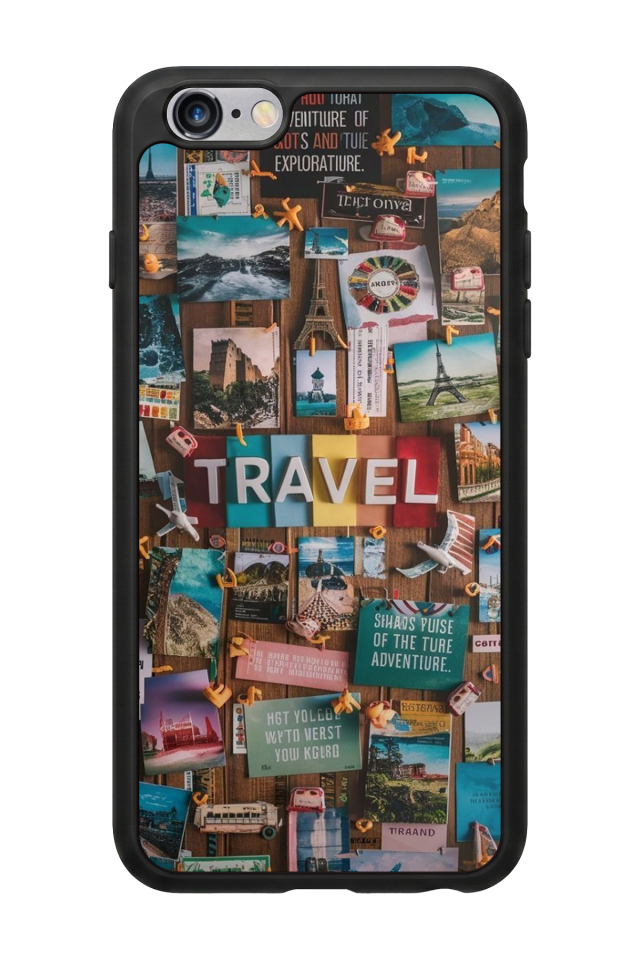 iPhone 6s Plus Uyumlu Poster Tasarımlı Glossy Premium Kılıf