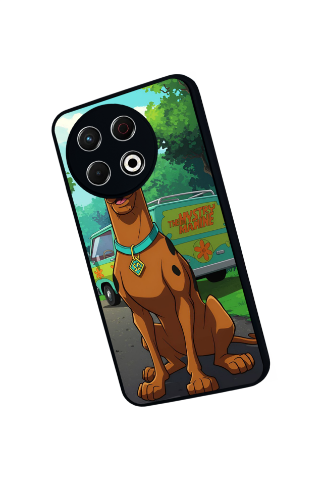 Tecno Spark 30 Pro Uyumlu Scooby Doo Tasarımlı Glossy Premium Kılıf