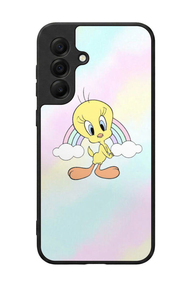 Samsung Galaxy A17 Uyumlu Tweety Tasarımlı Glossy Premium Kılıf