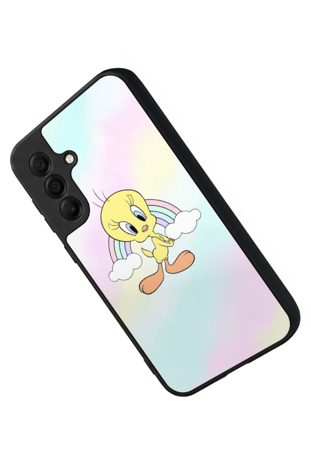 Samsung Galaxy A17 Uyumlu Tweety Tasarımlı Glossy Premium Kılıf