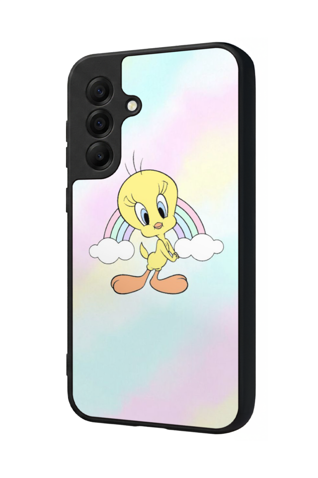 Samsung Galaxy A17 Uyumlu Tweety Tasarımlı Glossy Premium Kılıf
